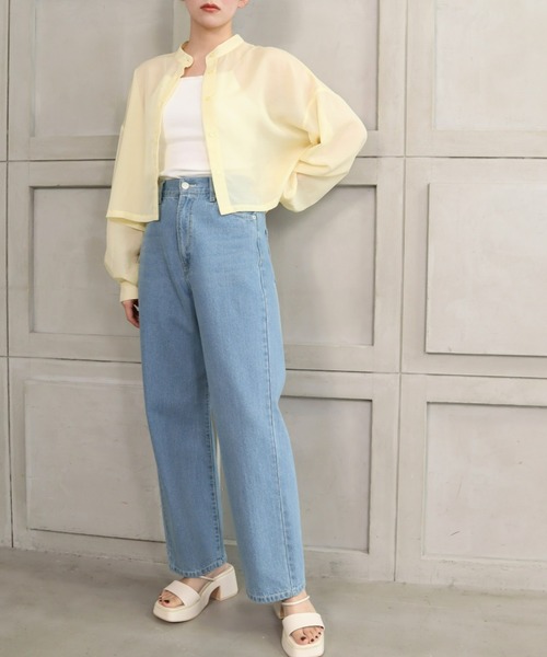 *NewArrival*ボリュームスリーブエステルシアーカーデシャツ