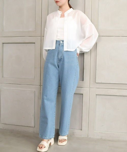 *NewArrival*ボリュームスリーブエステルシアーカーデシャツ