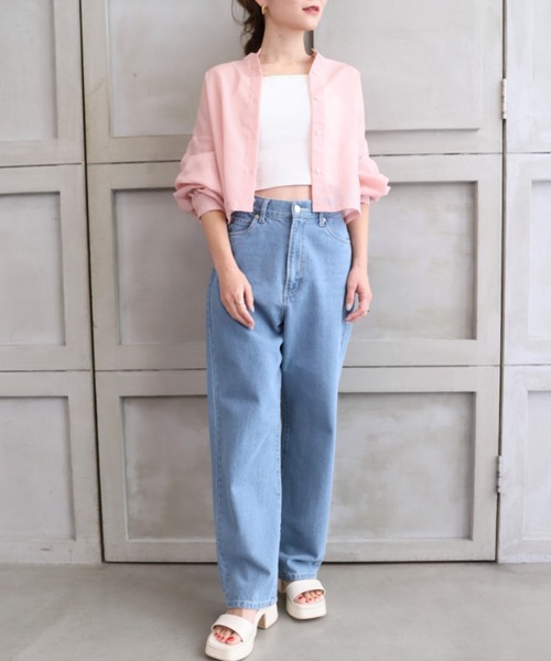 *NewArrival*ボリュームスリーブエステルシアーカーデシャツ