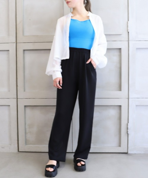 *NewArrival*ボリュームスリーブエステルシアーカーデシャツ