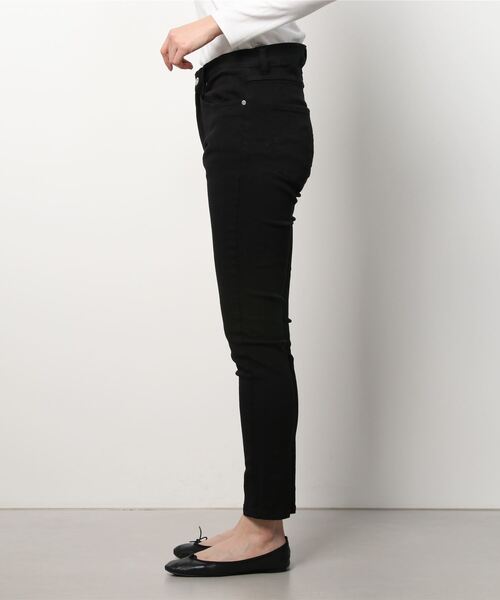 SUGGESTION(サジェッション)の「SUGGESTION ストレッチ5Pスキニーパンツ スリムシルエット(その他パンツ・レディース・ブラック/ネイビー/ブラック系その他・M/L)」の5枚目の写真