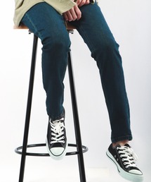 SUGGESTION ストレッチ5Pスキニーパンツ スリムシルエット