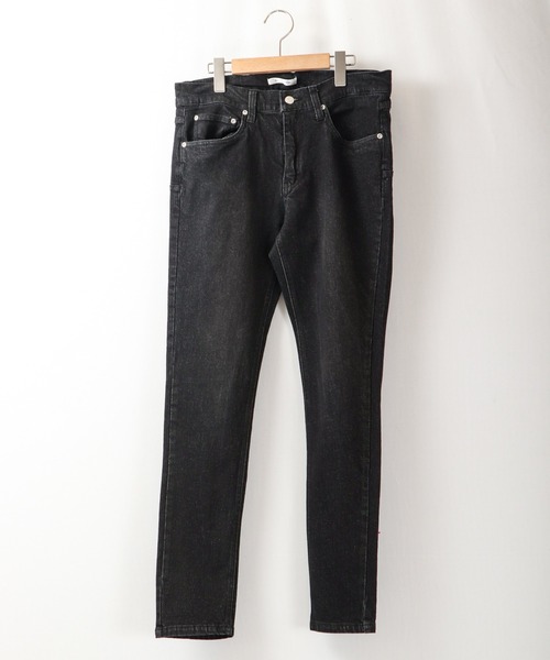 SUGGESTION(サジェッション)の「SUGGESTION ストレッチ5Pスキニーパンツ スリムシルエット(その他パンツ・レディース・ブラック/ネイビー/ブラック系その他・M/L)」の6枚目の写真
