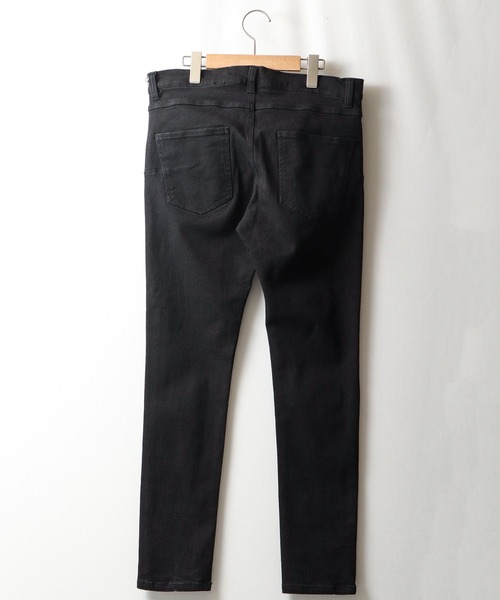 SUGGESTION(サジェッション)の「SUGGESTION ストレッチ5Pスキニーパンツ スリムシルエット(その他パンツ・レディース・ブラック/ネイビー/ブラック系その他・M/L)」の11枚目の写真
