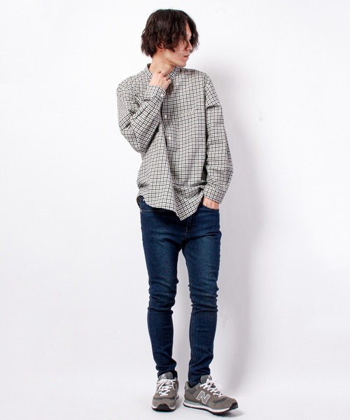 SUGGESTION(サジェッション)の「SUGGESTION ストレッチ5Pスキニーパンツ スリムシルエット(その他パンツ・レディース・ブラック/ネイビー/ブラック系その他・M/L)」の14枚目の写真