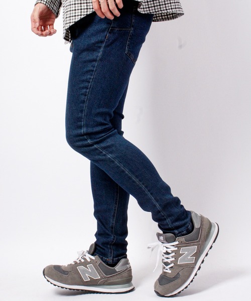 SUGGESTION(サジェッション)の「SUGGESTION ストレッチ5Pスキニーパンツ スリムシルエット(その他パンツ・レディース・ブラック/ネイビー/ブラック系その他・M/L)」の16枚目の写真