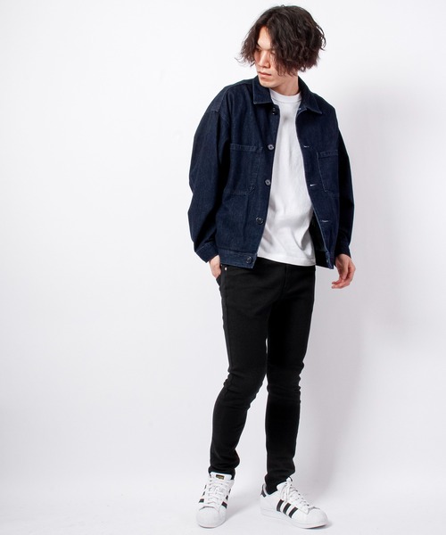SUGGESTION(サジェッション)の「SUGGESTION ストレッチ5Pスキニーパンツ スリムシルエット(その他パンツ・レディース・ブラック/ネイビー/ブラック系その他・M/L)」の21枚目の写真