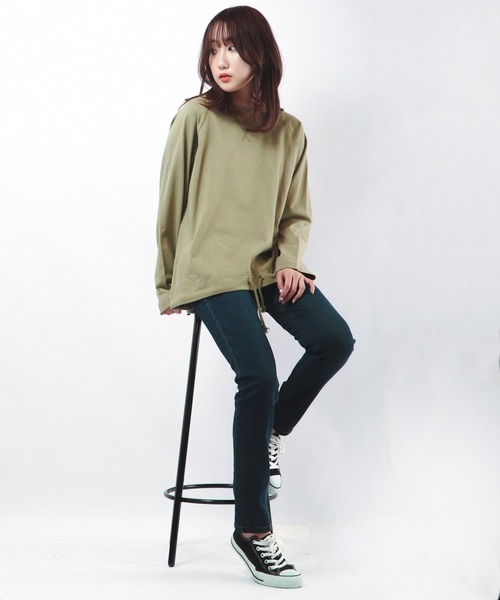 SUGGESTION(サジェッション)の「SUGGESTION ストレッチ5Pスキニーパンツ スリムシルエット(その他パンツ・レディース・ブラック/ネイビー/ブラック系その他・M/L)」の18枚目の写真