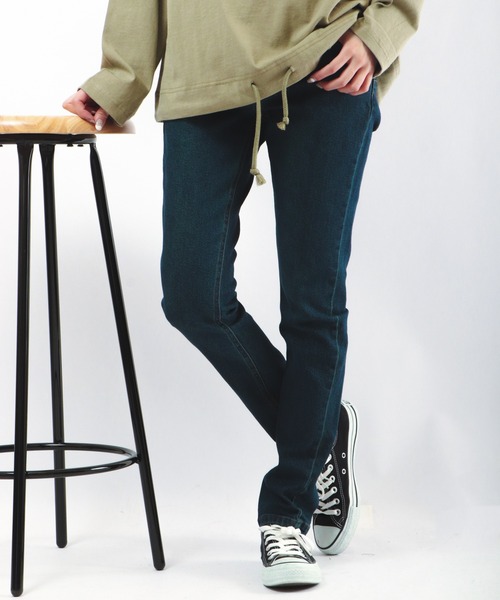 SUGGESTION(サジェッション)の「SUGGESTION ストレッチ5Pスキニーパンツ スリムシルエット(その他パンツ・レディース・ブラック/ネイビー/ブラック系その他・M/L)」の20枚目の写真