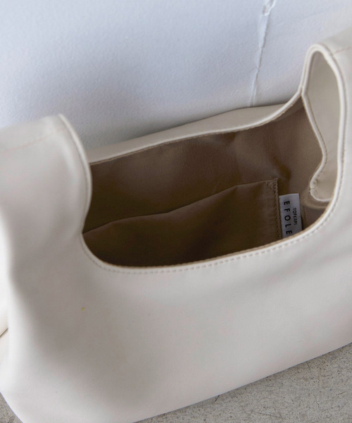 EFOLE(エフォル)の「マルシェ ミニバッグ【再入荷】(ハンドバッグ・レディース・ブラック/オフホワイト/オリーブ/シルバー/ゴールド・FREE)」の18枚目の写真