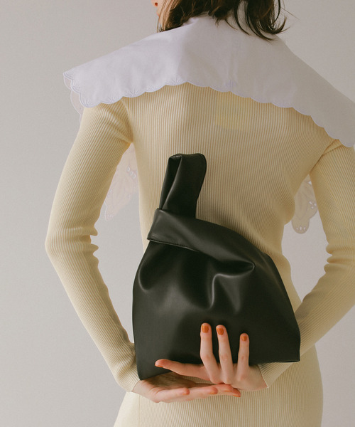 EFOLE(エフォル)の「マルシェ ミニバッグ【再入荷】(ハンドバッグ・レディース・ブラック/オフホワイト/オリーブ/シルバー/ゴールド・FREE)」の21枚目の写真