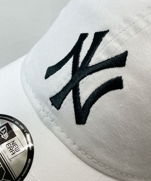 NEW ERA（ニューエラ）の「NEW ERA 9TWENTY（Washed）/ニューエラ ウォッシュドコットン キャップ  ヤンキース（キャップ・メンズ・ホワイト・FREE）」の5枚目の写真