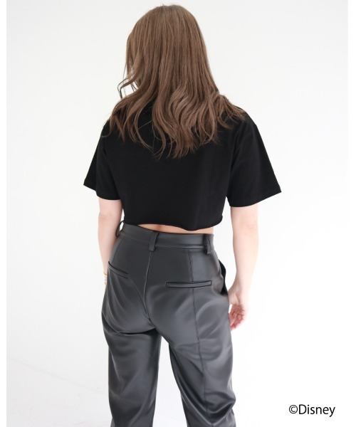 FIG&VIPER（フィグアンドバイパー）の「Disney 101/short T（Tシャツ/カットソー・レディース・ホワイト/ブラック・FREE）」の8枚目の写真