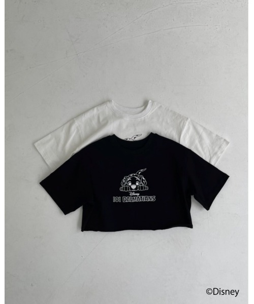 FIG&VIPER（フィグアンドバイパー）の「Disney 101/short T（Tシャツ/カットソー・レディース・ホワイト/ブラック・FREE）」の9枚目の写真