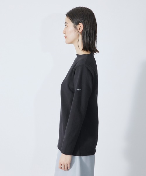 Saint James バスクシーツ カットソー セントジェームス ウエッソン 寒色ボーダー SAINTJAMES OUESSANT