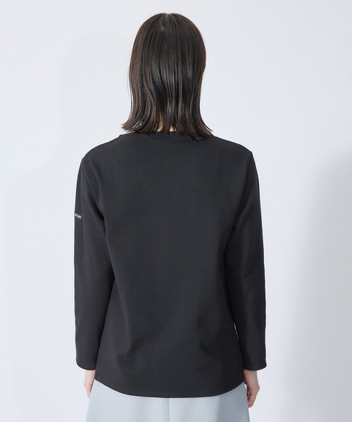 SAINT JAMES(セントジェームス)の「【SAINT JAMES】バスクシャツ ボートネックカットソー(Tシャツ/カットソー・レディース・ホワイト系その他2/ピンク/クリーム/キナリ・38/36)」の12枚目の写真
