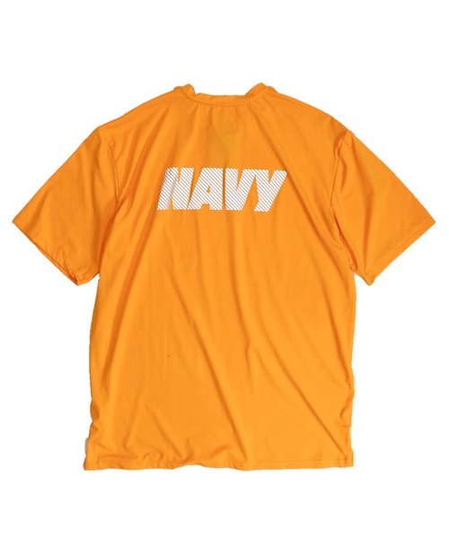 MILITARY（ミリタリー）の「NEW BALANCE / ニューバランス US NAVY SS TEE（Tシャツ/カットソー・メンズ・イエロー・MEDIUM/LARGE）」の5枚目の写真