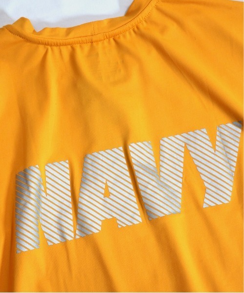 MILITARY（ミリタリー）の「NEW BALANCE / ニューバランス US NAVY SS TEE（Tシャツ/カットソー・メンズ・イエロー・MEDIUM/LARGE）」の7枚目の写真