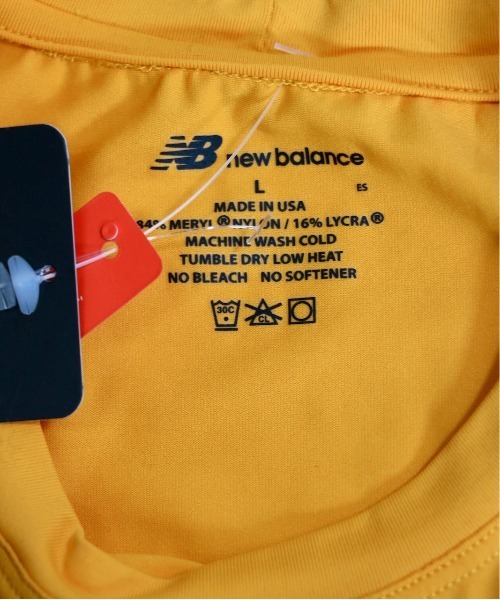 MILITARY（ミリタリー）の「NEW BALANCE / ニューバランス US NAVY SS TEE（Tシャツ/カットソー・メンズ・イエロー・MEDIUM/LARGE）」の8枚目の写真