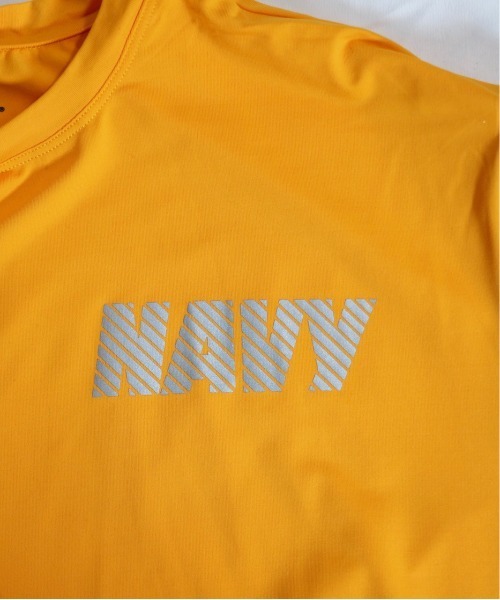 MILITARY（ミリタリー）の「NEW BALANCE / ニューバランス US NAVY SS TEE（Tシャツ/カットソー・メンズ・イエロー・MEDIUM/LARGE）」の10枚目の写真
