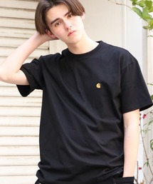 Carhartt WIP/カーハートダブリューアイピー S/S CHASET T-SHIRT 刺繍ロゴ Ｔシャツ カットソー