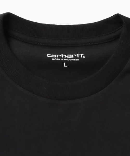 Carhartt WIP（カーハートダブリューアイピー）の「Carhartt WIP/カーハートダブリューアイピー S/S CHASET T-SHIRT 刺繍ロゴ Ｔシャツ カットソー（Tシャツ/カットソー・メンズ・ホワイト/ネイビー/アッシュグレー/ブラック/ダークグリーン/ライトブルー・L/XL/M/XS/S）」の16枚目の写真