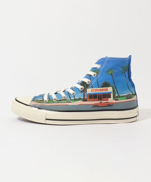 TOMORROWLAND （トゥモローランド）の「■CONVERSE ALL STAR HIROSHI NAGAI HI ハイカットスニーカー（スニーカー・メンズ・ブルー系その他3・8/9/8.5/9.5/7.5）」の2枚目の写真