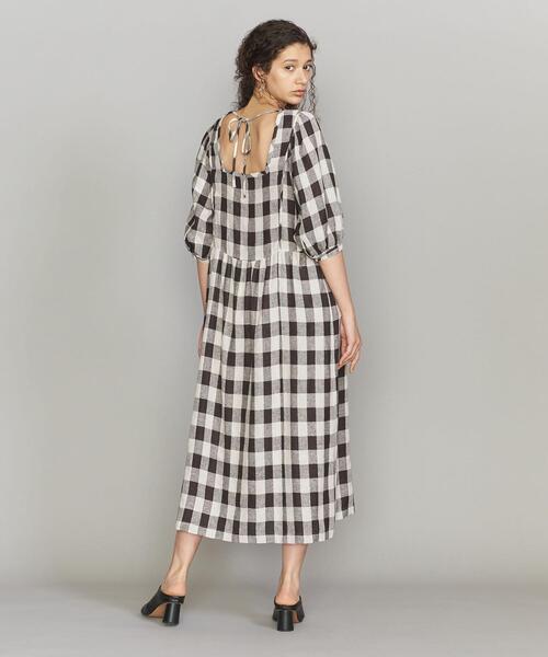 By ギンガムチェック ワンピース ワンピース ギンガムチェック Arrows ビューティアンドユースユナイテッドアローズ のファッション Arrows ビューティアンドユースユナイテッドアローズ のワンピース By Beauty Youth ワンピース ドレス United 別注限定モデル