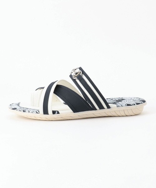 HIDEAWAYS NICOLE（ハイダウェイニコル）の「ビットサンダル（サンダル・メンズ・ブラック/オフホワイト/その他/トリコロール・26.5cm/27.5cm）」の7枚目の写真