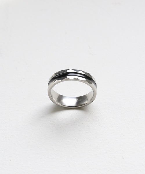 minsobi（ミンソビ）の「ラインリング（リング・メンズ・シルバー・M/S/L）」の3枚目の写真