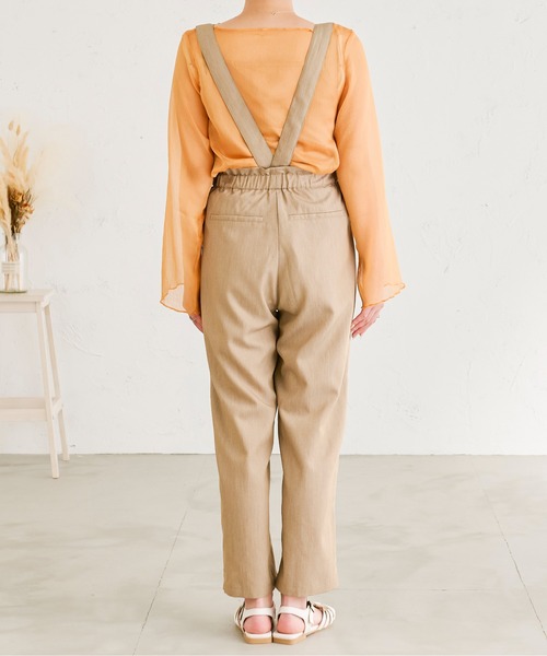 Ambre Neige（アンブルネージュ）の「サスペンダーパンツ／【WEB/EC限定商品】（その他パンツ・レディース・ブラック/ベージュ・FREE）」の22枚目の写真