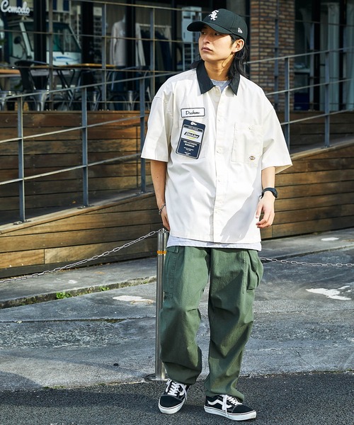 ryuuuki様！ディッキーズ　セットアップ　ワークパンツ　ワークシャツ　XL ryuuuki様！ディッキーズ セットアップ ワークパンツ ワーク