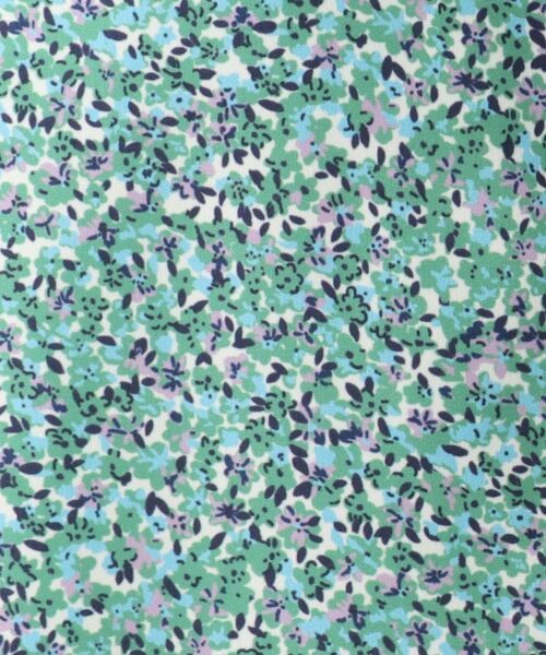 OPAQUE.CLIP（オペークドットクリップ）の「◆【C】リトルフラワープリント シャツワンピース（ワンピース・レディース・ベージュ系その他3/グリーン系その他2・36/40/38）」の14枚目の写真