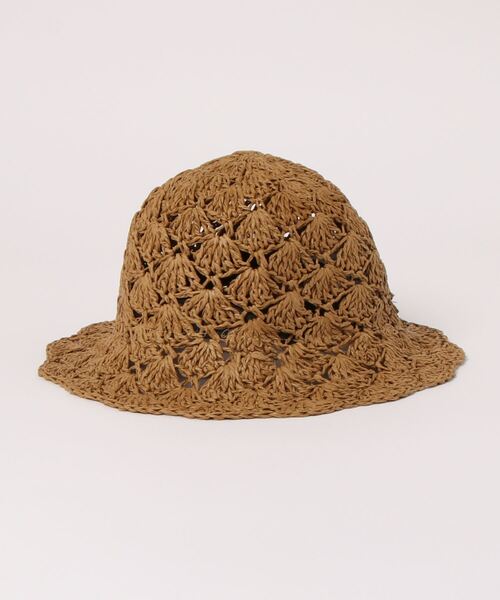RODEO CROWNS WIDE BOWL(ロデオクラウンズワイドボウル)の「キッズ BRAID COLOR HAT(ハット・キッズ・ベージュ・ONESIZE)」の1枚目の写真