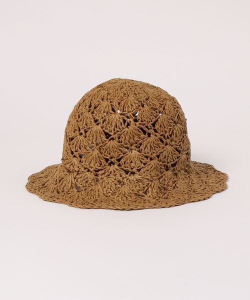 RODEO CROWNS WIDE BOWL(ロデオクラウンズワイドボウル)の「キッズ BRAID COLOR HAT(ハット・キッズ・ベージュ・ONESIZE)」の2枚目の写真