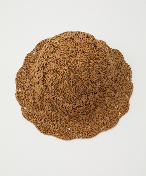 RODEO CROWNS WIDE BOWL(ロデオクラウンズワイドボウル)の「キッズ BRAID COLOR HAT(ハット・キッズ・ベージュ・ONESIZE)」の6枚目の写真