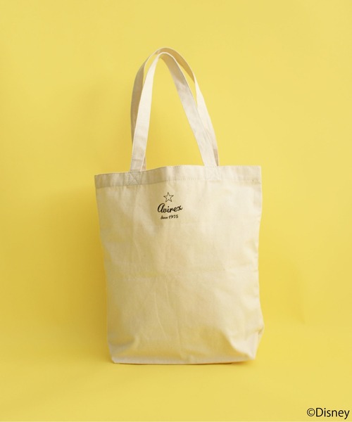 AVIREX（アヴィレックス）の「AVIREX/MICKEY MOUSE 333 TOTE BAG/ アヴィレックス/ミッキーマウス 333 トートバッグ（トートバッグ・レディース・ホワイト・FREE）」の6枚目の写真
