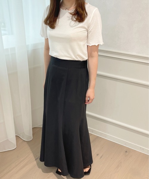 apres jour(アプレジュール)の「アイレットメローT【ZOZOTOWN限定アイテム】(Tシャツ/カットソー・レディース・ブルー/ピンク/オフホワイト・フリー/X-LARGE)」の9枚目の写真