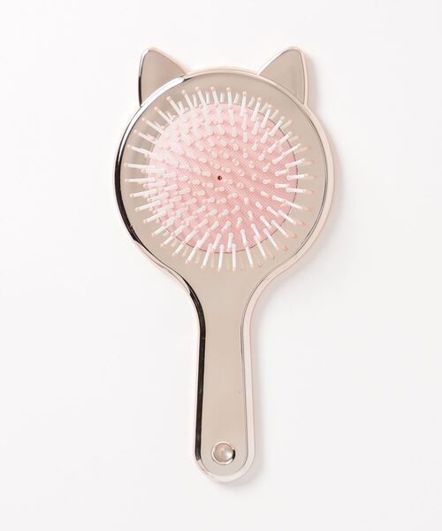 nicott(ニコット)の「NC:MOFUMPFUネコ型きらめきヘアブラシ&ヘアバンドセット(ヘアブラシ・レディース・ピンク・ONE SIZE)」の2枚目の写真