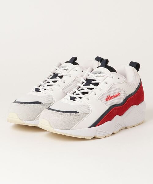 ellesse(エレッセ)の「ellesse Heritage Aspio(スニーカー・メンズ・ホワイト/ブラック/オレンジ/ホワイト系その他・26.5cm/23.5cm/23.0cm/27.0cm)」の1枚目の写真