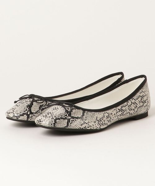 mio notis（ミオノティス）の「「M by mio notis / エムバイミオノティス」ボロネーゼ製法バレエシューズ　/　416B（バレエシューズ・レディース・ベージュ/ピンク/シルバー/オレンジ/ブラック×ホワイト/ブラック系その他/ブラウン系その他/ベージュ系その他/キャメル/レオパード/パイソン・24.0cm/23.5cm/22.5cm/23.0cm/22.0cm）」の3枚目の写真