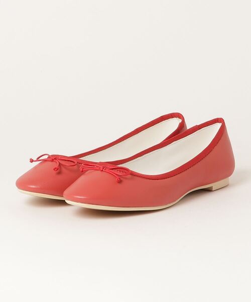 mio notis（ミオノティス）の「「M by mio notis / エムバイミオノティス」ボロネーゼ製法バレエシューズ　/　416B（バレエシューズ・レディース・ベージュ/ピンク/シルバー/オレンジ/ブラック×ホワイト/ブラック系その他/ブラウン系その他/ベージュ系その他/キャメル/レオパード/パイソン・24.0cm/23.5cm/22.5cm/23.0cm/22.0cm）」の8枚目の写真