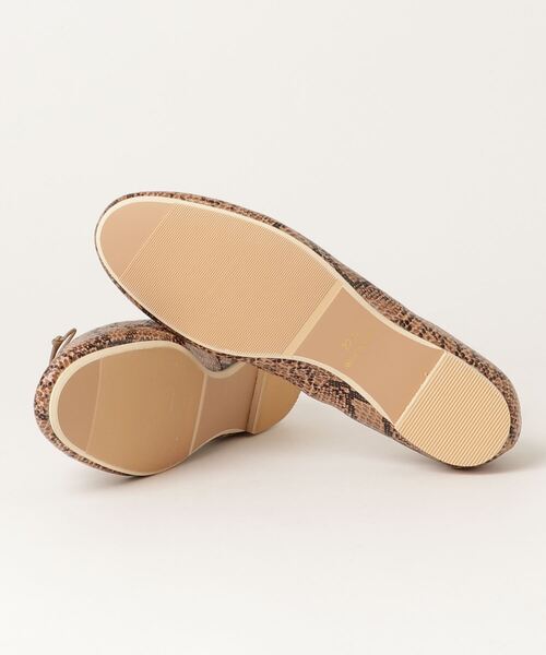 mio notis（ミオノティス）の「「M by mio notis / エムバイミオノティス」ボロネーゼ製法バレエシューズ　/　416B（バレエシューズ・レディース・ベージュ/ピンク/シルバー/オレンジ/ブラック×ホワイト/ブラック系その他/ブラウン系その他/ベージュ系その他/キャメル/レオパード/パイソン・24.0cm/23.5cm/22.5cm/23.0cm/22.0cm）」の14枚目の写真