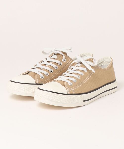 VENCEEXCHANGE（ヴァンスエクスチェンジ）の「キャンバススニーカー（スニーカー・レディース・ベージュ/オフホワイト・LL/L/M）」の2枚目の写真