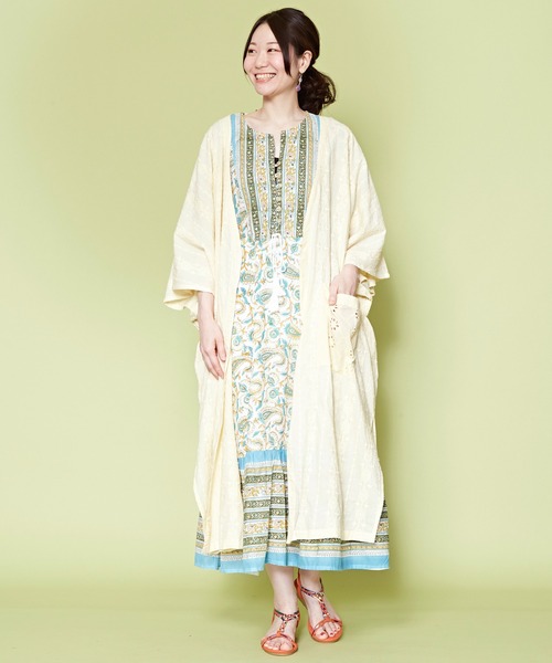 チャイハネ（チャイハネ）の「【チャイハネ】シフリー刺繍ロング