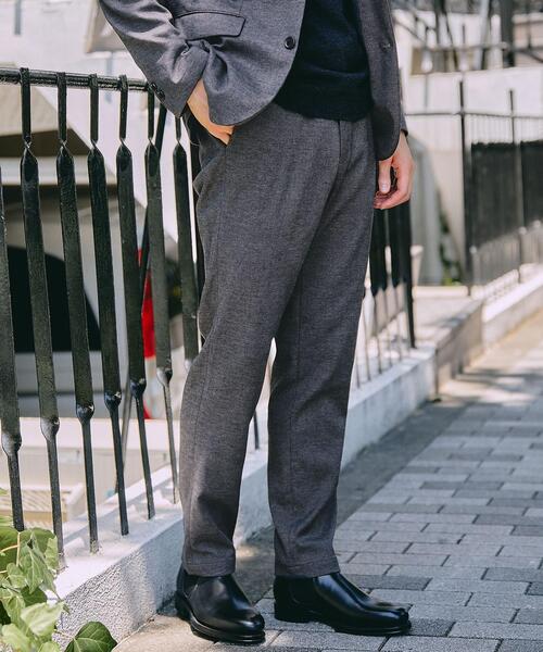 green label relaxing（グリーンレーベルリラクシング）の「フルフラン ナロー ユーティリティ パンツ -ストレッチ・マシンウォッシャブル・防シワ-（その他パンツ・メンズ・ブラック/ダークブラウン/ネイビー/ダークグレー・S/M/L/XL/XS）」の2枚目の写真