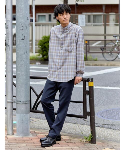 green label relaxing（グリーンレーベルリラクシング）の「フルフラン ナロー ユーティリティ パンツ -ストレッチ・マシンウォッシャブル・防シワ-（その他パンツ・メンズ・ブラック/ダークブラウン/ネイビー/ダークグレー・S/M/L/XL/XS）」の5枚目の写真