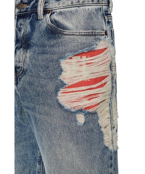 DIESEL（ディーゼル）の「メンズ 22FW デニムパンツ ストレート ハイウエスト（デニムパンツ・メンズ・インディゴブルー・32inch/30inch/28inch/34inch/36inch/26inch）」の7枚目の写真