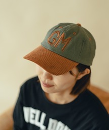 gym master（ジムマスター）の「ツイルｘコーデュロイ刺繍キャップ（キャップ）」