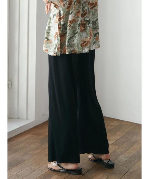 CRAFT STANDARD BOUTIQUE（クラフトスタンダードブティック）の「楊柳イージーパンツ　＊（その他パンツ・レディース・ブラック/ブラウン・M/L）」の7枚目の写真